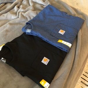 Two Carhartt short sleeves